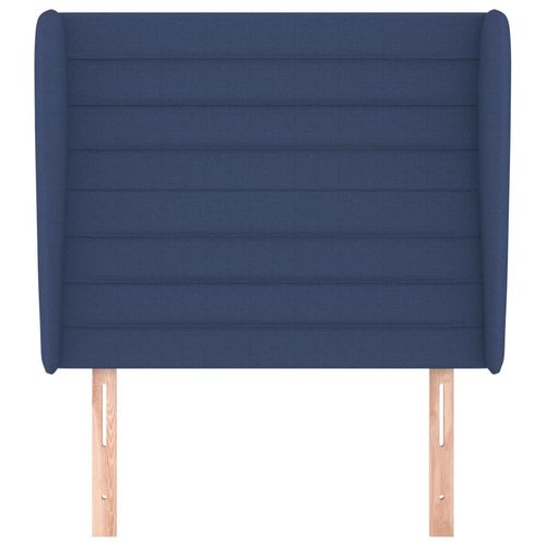 Zagłówek uszak, niebieski, 83x23x118/128 cm, tkanina na Arena.pl