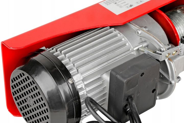 WYCIĄGARKA ELEKTRYCZNA WCIĄGARKA 800KG 2000W LINOW SUWNICA STEROWANA HJ207 zdjęcie 13