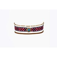 naszyjnik choker boho festiwal aztecki  n528
