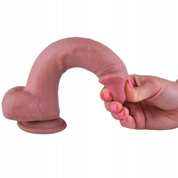Realistyczny Penis, Naturalne Dildo Silikonowe zdjęcie 7