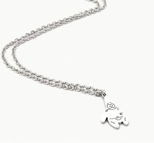 Naszyjniki Srebrny dla Przyjaciół Przyjaciółek BEST FRIENDS SpongeBob na Arena.pl