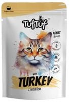 TUF TUF Saszetka mielonka z indykie dla kota 100g