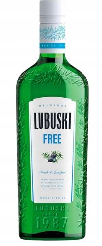 GIN LUBUSKI FREE - gin bezalkoholowy 500ML zdjęcie 1