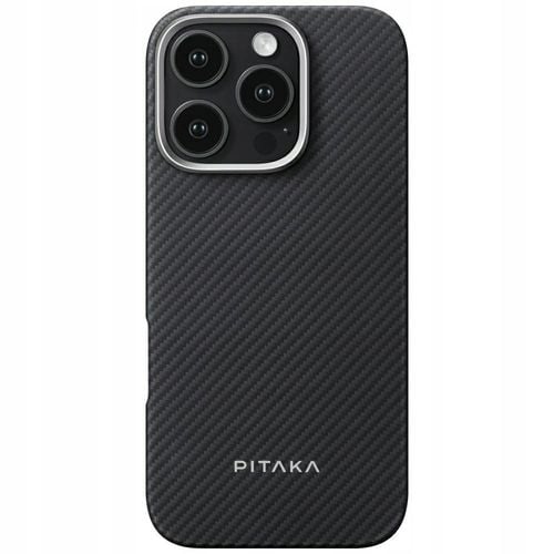 Etui PITAKA Ultra-Slim do iPhone 16 Pro Max Czarno-szary na Arena.pl