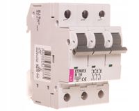 ETI WYŁĄCZNIK NADPRĄDOWY BEZPIECZNIK 3P B16A 6kA AC ETIMAT 6 002115516