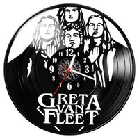Zegar ścienny z płyty winylowej Greta Van Fleet 1467.14