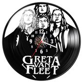 Zegar ścienny z płyty winylowej Greta Van Fleet 1467.14