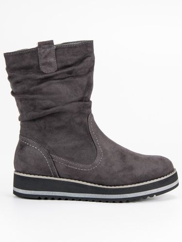 SZARE BOTKI NA PLATFORMIE Rozmiar - 40 na Arena.pl