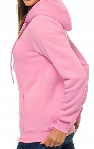 Damska bluza dresowa z kapturem rozpinana S różowa na Arena.pl