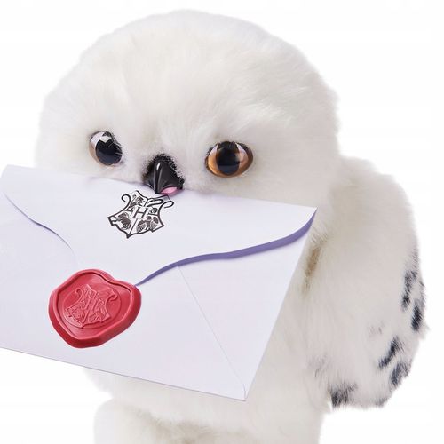 HARRY POTTER HEDWIGA SOWA Z LISTEM INTERAKTYWNA MASKOTKA WIZARDING WORLD na Arena.pl