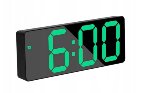 ELEKTRONICZNY ZEGAREK BUDZIK Z CZUJNIKIEM DŹWIĘKU na Arena.pl