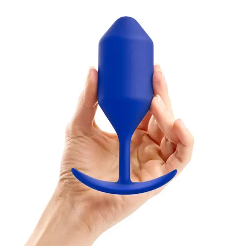 Plug analny - B-Vibe Snug Plug 4 Navy na Arena.pl