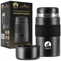 TERMOS OBIADOWY ZE STALI NIERDZEWNEJ POJEMNIK TERMICZNY NA ŻYWNOŚĆ 1L