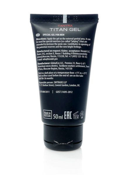 Żel/Sprej-Titan Gel 50Ml.( Orginal ) zdjęcie 3