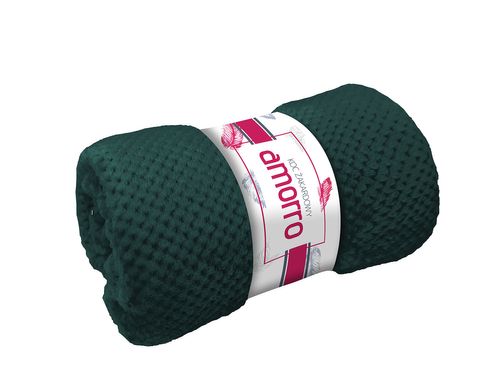Koc żakardowy Amorro 150x200 Darymex petrolowy na Arena.pl