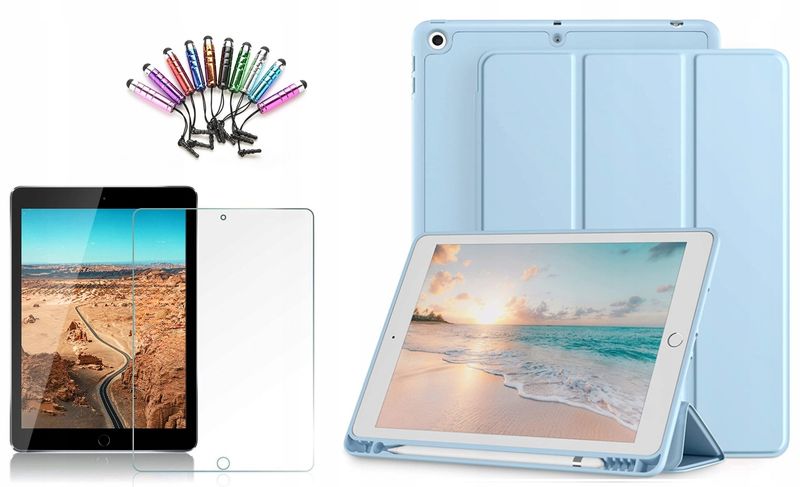 ETUI S-PENCIL DO APPLE iPad 10.2 7 GEN 2019 +SZKŁO zdjęcie 1