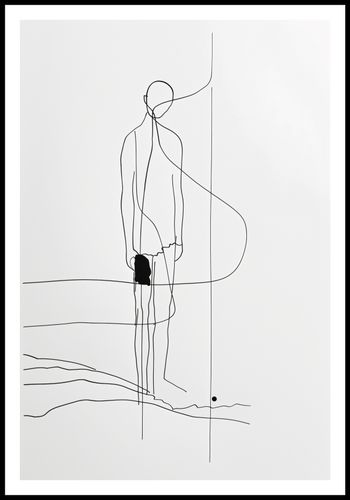 Plakat 61x90,5cm Samotna Wędrówka na Arena.pl