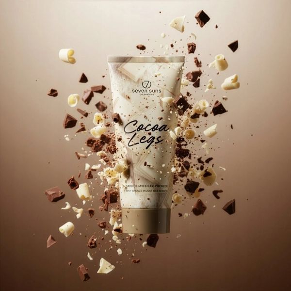 7SUNS Cocoa Legs Dark Delayed Leg Bronzer do Opalania do nóg 200 ml zdjęcie 4
