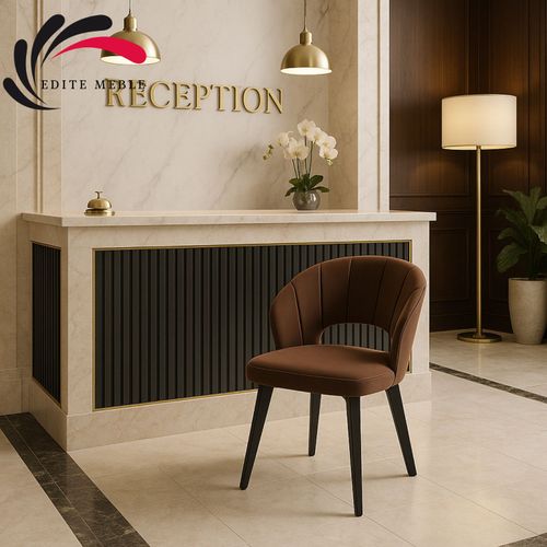 Krzesło Tapicerowane KL-1 Mokka Piano 05 na Arena.pl