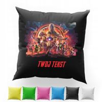 POSZEWKA Z NADRUKIEM BAWEŁNIANA 40x40CM - AVENGERS THOR LOKI HULK DC COMICS