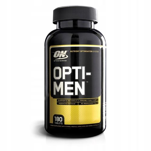 OPTIMUM OPTI MEN 180t MOCNE WITAMINY TESTOSTERON na Arena.pl