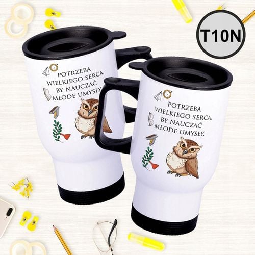 Personalizowany Kubek termiczny dla Wychowawcy Prezent na Dzień Nauczyciela na Arena.pl