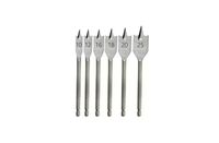 Zestaw wierteł łopatkowych do drewna  6szt:10, 12, 16, 18, 20,