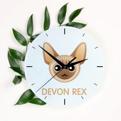 Devon Rex zegar z kotem Art-Dog na Arena.pl