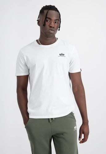Alpha Industries T-shirt Basic Small Logo 188505 biały 3XL na Arena.pl