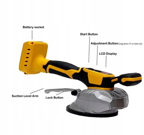 Prezent Przyssawka Wibracyjna do płytek DeWalt na akumulatory na Arena.pl