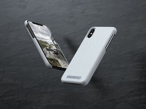 Nordic Elements Original Idun - Materiałowe etui iPhone Xs Max (Light Grey) na Arena.pl