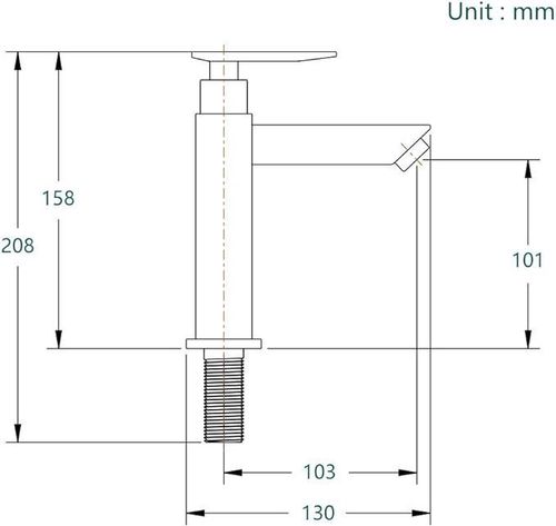 Bateria umywalkowa kran łazienkowy zimna woda na Arena.pl