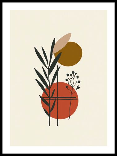 Plakat 39,5x55cm Kontrast w Botanice na Arena.pl
