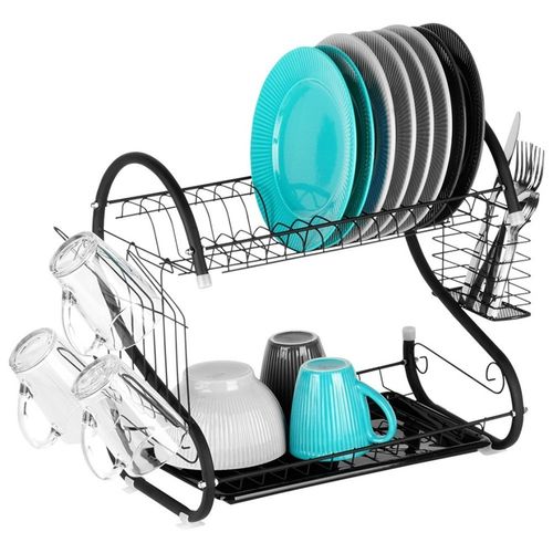 suszarka dwupoziomowa ociekacz do naczyń vilde 229109 na Arena.pl