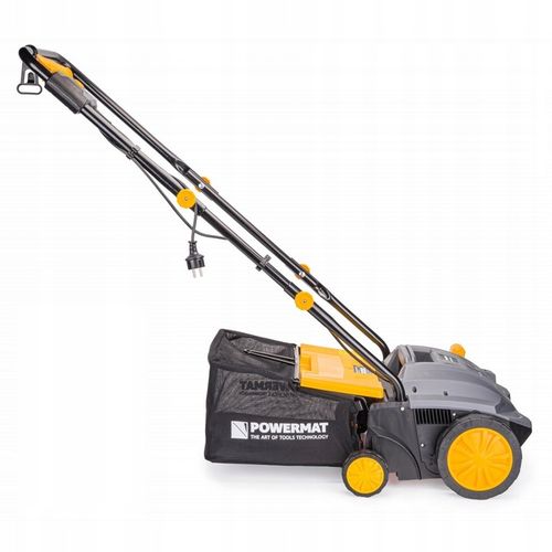 AERATOR WERTYKULATOR ELEKTRYCZNY Z KOSZEM 3w1 2400W AERACJA 32CM POWERMAT na Arena.pl