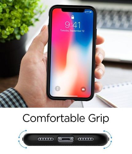 SPIGEN LIQUID AIR IPHONE X MIDNIGHT BLUE 057CS22124 na Arena.pl