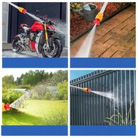 MYJKA CIŚNIENIOWA AKUMULATOROWA OGRODOWA DWA AKUMULATORY 21V WALIZKA ZESTAW