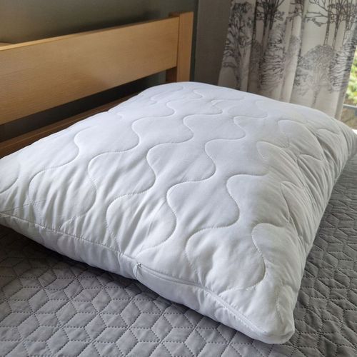 2x PODUSZKA 70x80 ANTYALERGICZNA PIKOWANA ZAMEK 1100g Gruba i Puszysta na Arena.pl