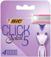 Bic System Wkłady do damskiej maszynki do golenia Click Soleil 5  1op.-4szt
