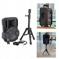 Kolumna BLUETOOTH KARAOKE MIKROFON STATYW PILOT