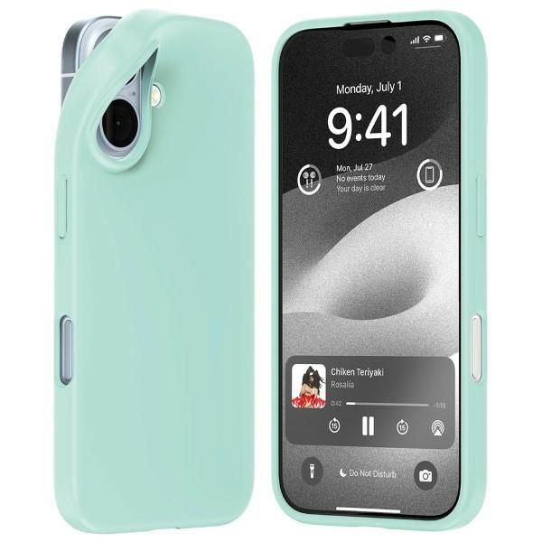 mercury soft iphone 16 6.1miętowy/mint zdjęcie 2