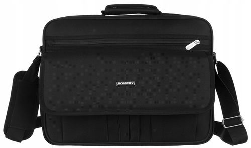 Materiałowa torba na laptopa do 15 cali - Rovicky na Arena.pl