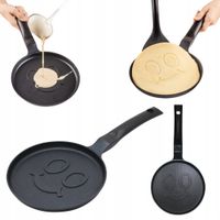 2X PATELNIA DO UŚMIECHNIĘTYCH NALEŚNIKÓW 18cm KLAUSBERG KB-7971