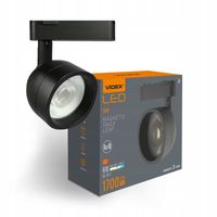 2 x Reflektor Spot LED 18W 4000K 48V do szyny magnetycznej VIDEX VL-TRMS-LA