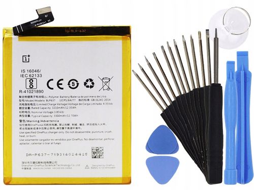 ORYGINALNA BATERIA OnePlus BLP637 OnePlus 5 5T na Arena.pl