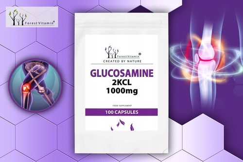 GLUKOZAMINA 2KCL 1000mg 100 KAPSUŁEK STAWY MOCNA na Arena.pl