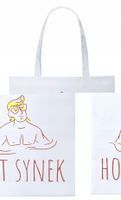 Dla Syna Syneczka Prezent Torba Eco Biała Shopper Z Nadrukiem Ze Zdjęciem