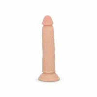 toyjoy classic line model 17.5 cm beżowy - elastyczny model pvc