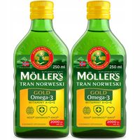 Moller's tran norweski cytrynowy 500 ml