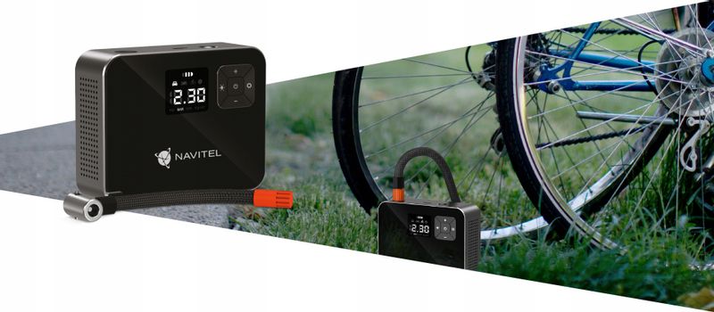 Kompresor do pompowania AKUMULATOROWY 8,27 bar zdjęcie 3